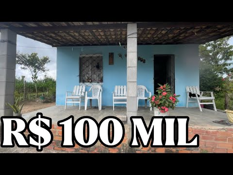 R$ 185 Mil CASA NO CENTRO DO POVOADO COM BASTANTE FRUTEIRA LUGAR TRANQUILO SALGADO SEG 0157999632431