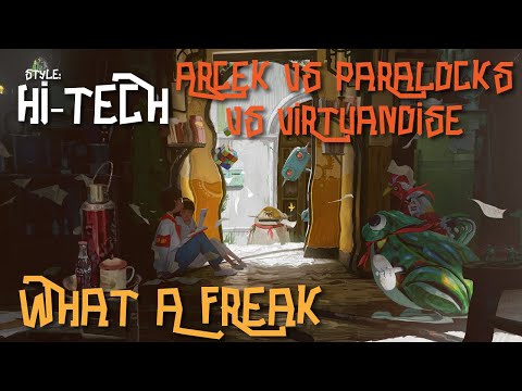 HI-TECH PSYTRANCE ● Arcek vs Paralocks vs Virtuanoise - What A Freak