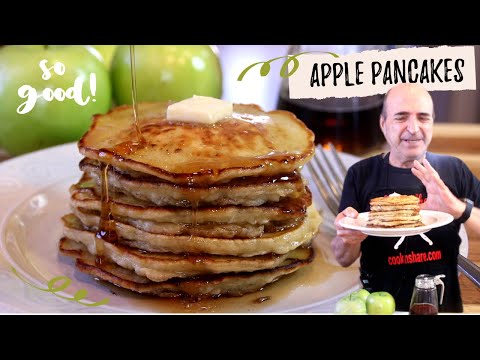 Healthy Apple Pancakes in 15 Minutes - Easy and Delicious