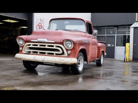 Patina Truck! 1957 Chevy Truck Steering Column Removal