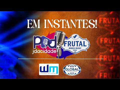 O FRUTAL RODEO MUSIC COMEÇOU — E O JORNAL DA CIDADE ESTÁ AO VIVO