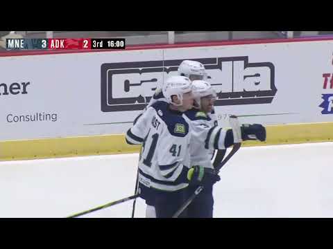 Maine Mariners @ Adirondack Thunder highlights - 10/28/23