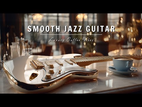 Smooth Jazz Guitar Music - Luxury Cafe Vibes • Relaxing Guitar Music for Cafe, Study & Work