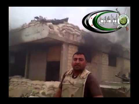 اسيطرة على حاجز صهيان في بلدة حيش في ريف إدلب من قبل ألوية أحفاد الرسول وكتيبة شهداء الحرية