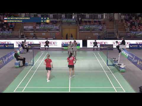 Match Point - Wit / Tirtosentono vs  Kudsk / Schulz - WD, Final - Luxembourg Open 2023