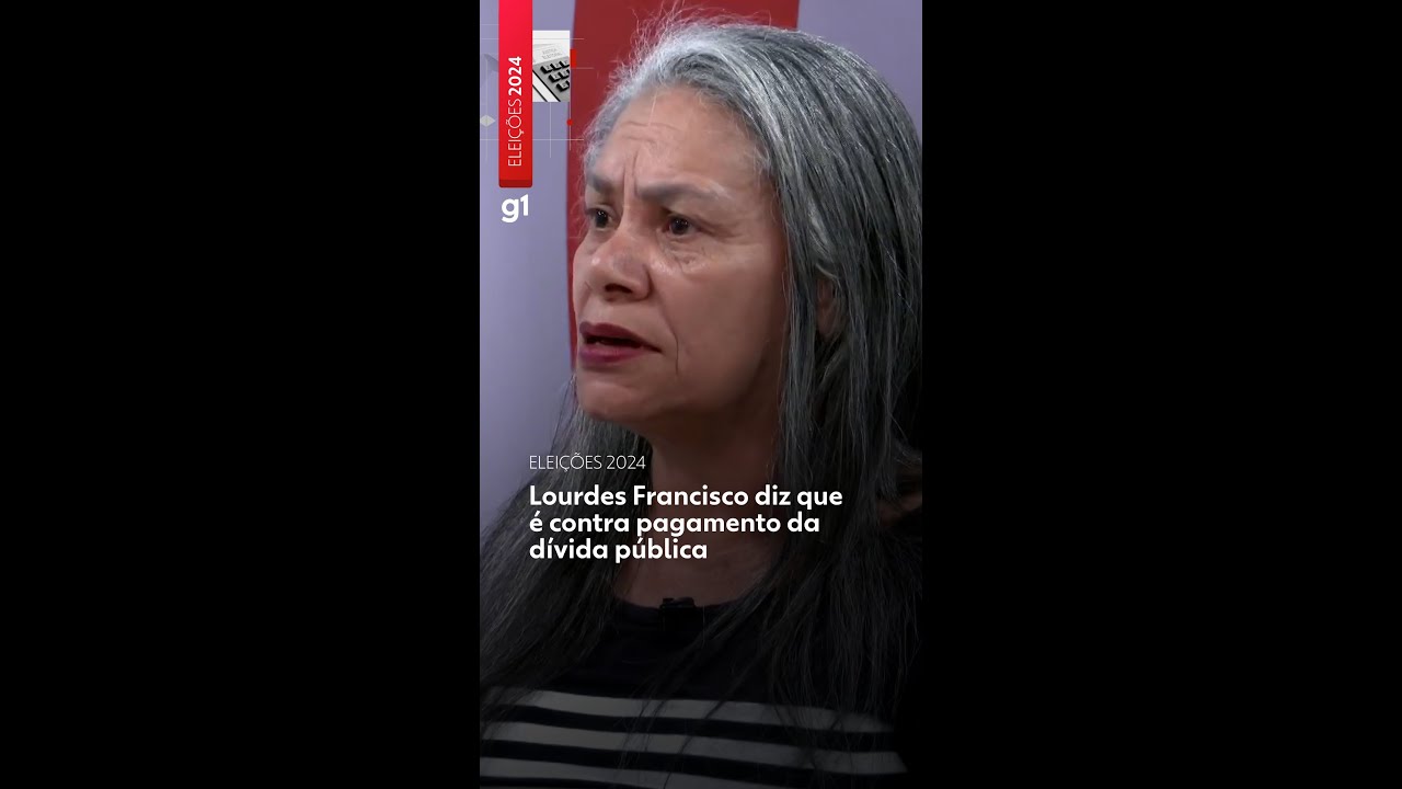 Lourdes Francisco (PCO) diz que é contra pagamento da dívida pública | Eleições municipais BH