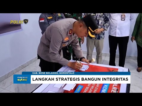 KAPOLRES BONE BOLANGO CANANGKAN PEMBANGUNAN ZONA INTEGRITAS