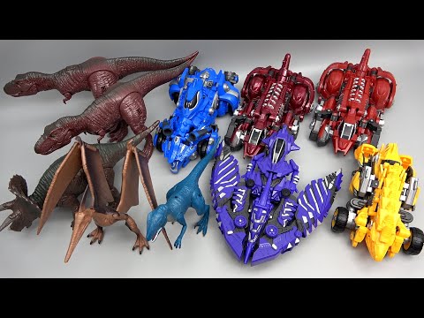 [아머드사우루스]DX총집합 티렉스DX 트리케라톱스DX  프테라노돈DX 랩터DX