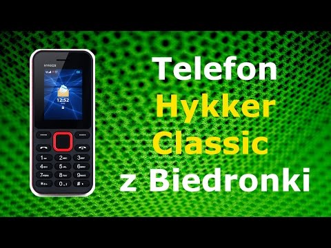 Telefon Hykker Classic z Biedronki (test)