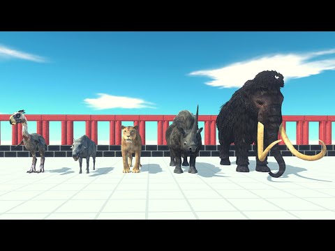 Prehistoric Mammals Vs All Factions ARBS | Animal Revolt Battle Simulator