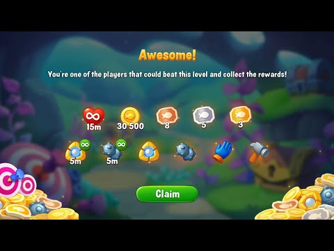 @Fishdom Level 12270, Challenge Level 1 Stage 3 Completed