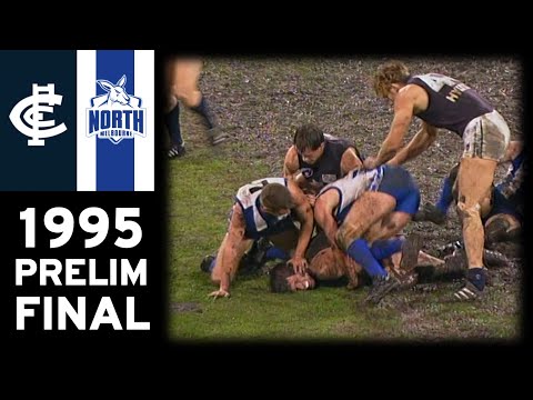 1995 AFL Preliminary Final - Carlton Vs North Melbourne
