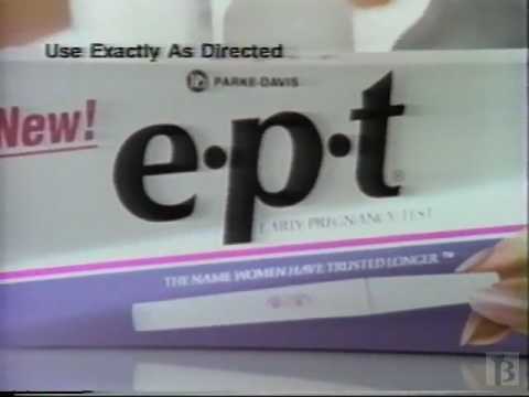 EPT Pregnancy Test Commercial 1988