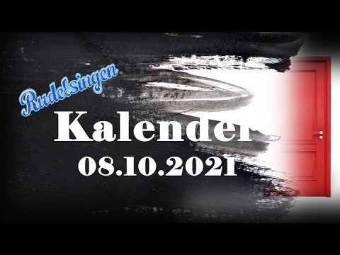 Der Mitsing-Kalender am 08.10.2021  - Tag 281
