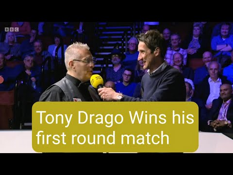 KBV-504 Tony Drago Wins his first round match & goes through to the quarter finals.