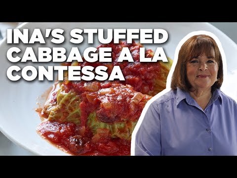 Ina Garten's Stuffed Cabbage a la Contessa | Barefoot Contessa | Food Network