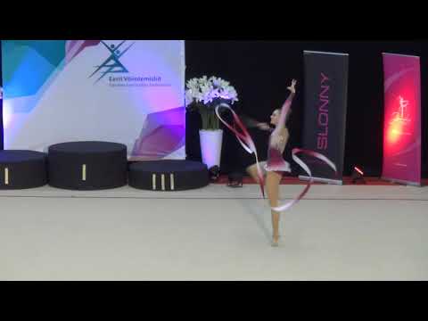 Carmel Kallemaa ribbon final Eesti MV 2018