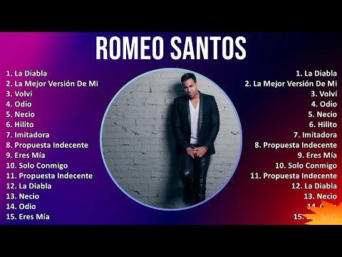 Romeo Santos 2024 MIX Las Mejores Canciones - La Diabla, La Mejor Versión De Mi, Volví, Odio