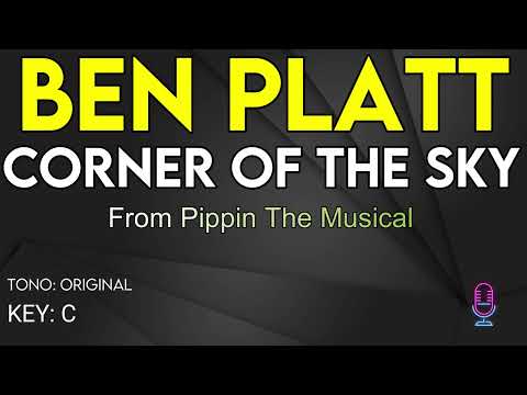 Ben Platt - Corner Of The Sky (From Pippin) - Karaoke Instrumental