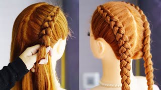 Download lagu Cute Two Braids Hairstyle For School mp3 Download lagu Cute Two Braids Hairstyle For School mp3