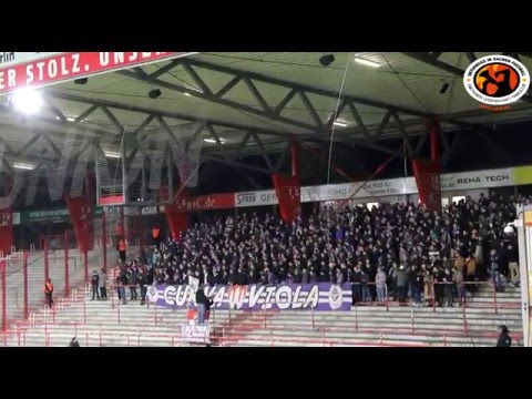 1. FC Union Berlin - SV Austria Salzburg (Benefizspiel) 30.01.2016 Support