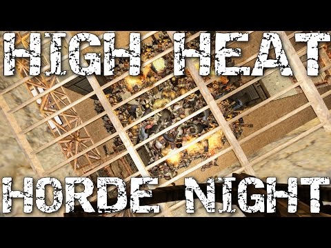 Alpha 15 7 days to die lets play ep21: High heatmap horde night