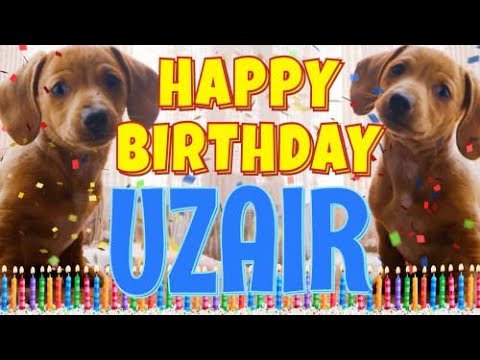 Happy Birthday Uzair! ( Funny Talking Dogs ) What Is Free On My Birthday