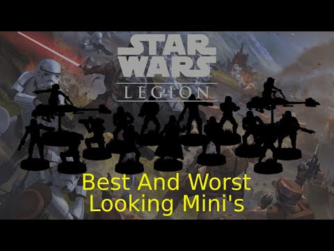 Star Wars Legion: The Worst and Best Looking Mini's
