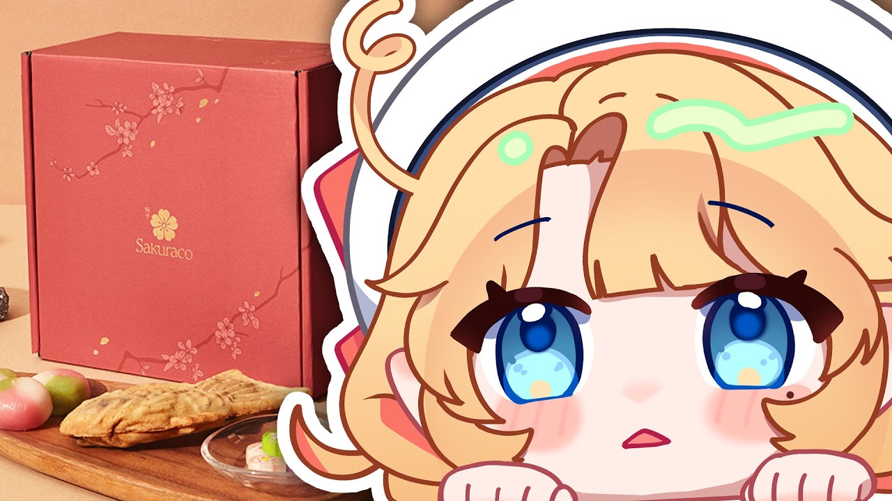 Is it worth it? Sakura Wagashi and more from Sakuraco! 【SPONSORED SNACK BOX REVIEW】