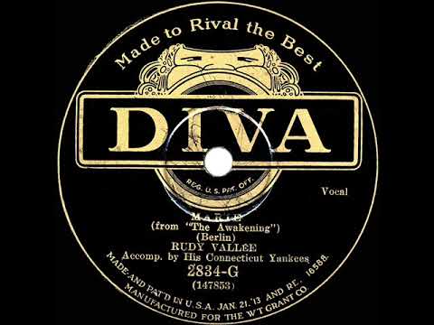 1929 HITS ARCHIVE: Marie - Rudy Vallee