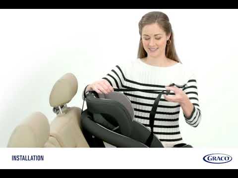 Graco Recline N Ride Car Seat Forward-Facing Latch Installation