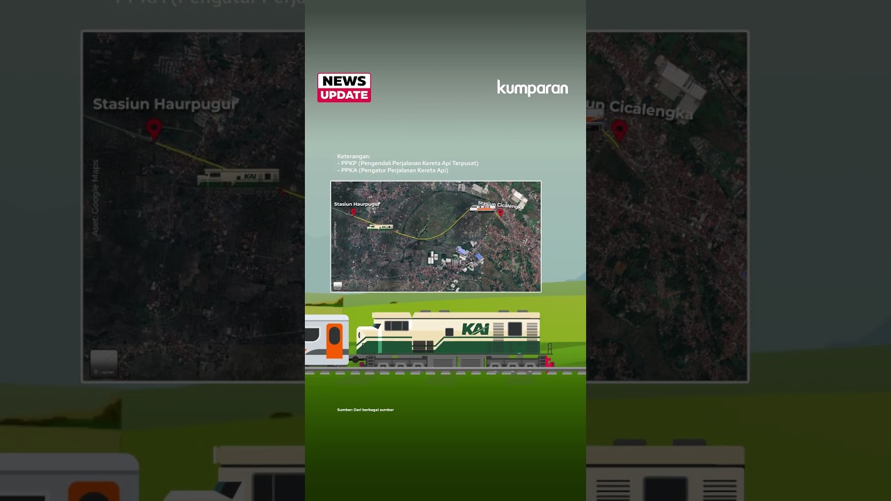 Kronologi Tabrakan KA Turangga dan KRD Bandung Raya