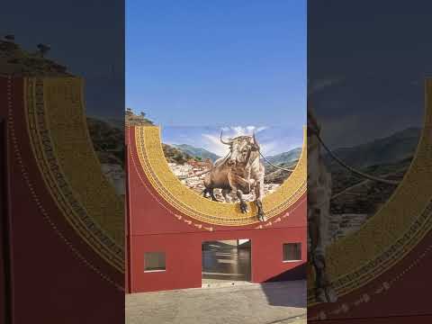 El Toro ensogado de Ohanes Mural