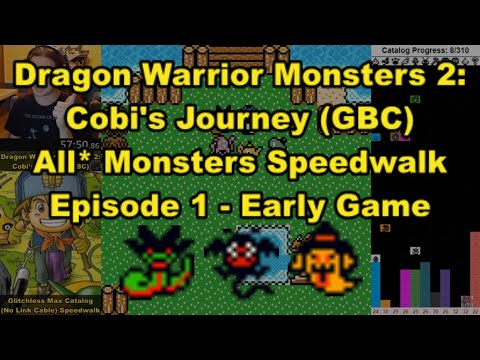 Let's Speedwalk Dragon Warrior Monsters 2: All* Monsters! Episode 1: Racing to the Interesting Stuff