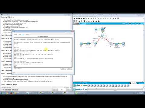 [CCNA] 5.5.2 Propagating the Default Route in RIP