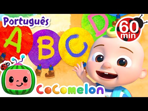 Canção do ABC | 1 HORA de Cocomelon em Português | Desenhos Animados e Músicas Infantis