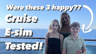 CRUISE E-SIM! How We Got Internet on Our Cruise Without Breaking the Bank!