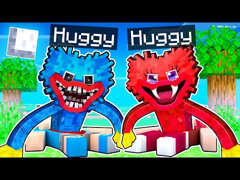 MORIAMO E DIVENTIAMO HUGGY WUGGY SU MINECRAFT!!