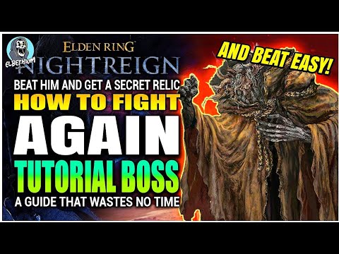 HOW TO FIGHT AGAIN And Beat Tutorial BOSS EASY GUIDE | Elden Ring Nightreign