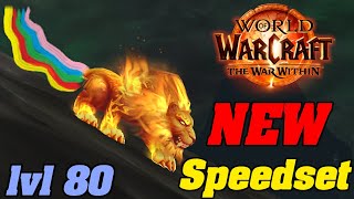 ¡NUEVA Guía de VELOCIDAD de nivel 80 de War Within! Velocidad de movimiento superior al 240 %