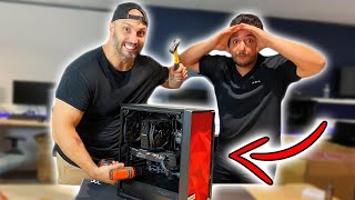 Je monte mon pc gamer moi même 1 pc len s à gagner 🎁 