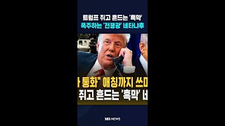 트럼프 쥐고 흔드는 '흑막'..폭주하는 '전쟁광' 네타냐후 #shorts