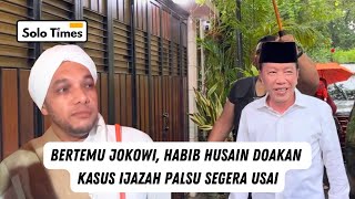 Download lagu Temui Jokowi, Habib Husain Doakan Kasus Ijazah Palsu Segera Selesai. mp3