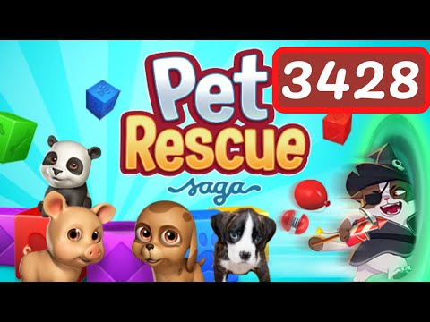 Pet Rescue Saga Level 3428 - No Boosters