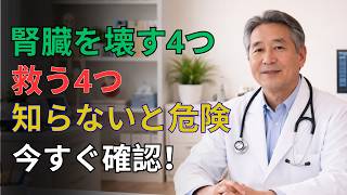 【危険】腎臓は90%壊れても気づかない？高齢者 健康を守る食事と習慣の真実