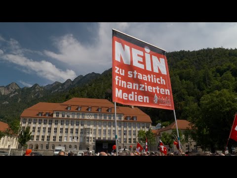 Chur GR - Stiller Protestmarsch - 04.09.2021/2021.09.04