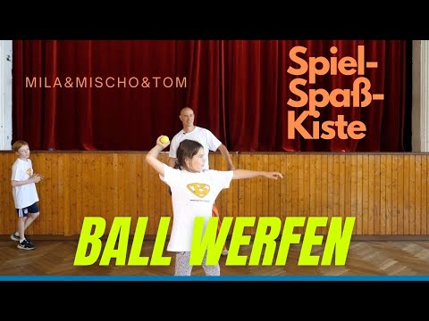 Schlagwurf -  Werfen mit dem Ball! Einfach erklärt und vorgeführt!