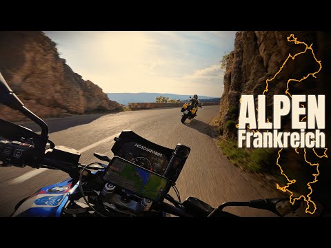 2.000km Motorradreise französische Alpen - Die schönsten Strecken