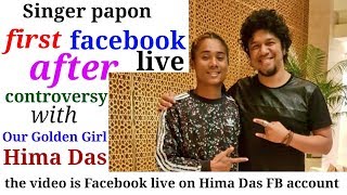 Hima and Papon first facebook live