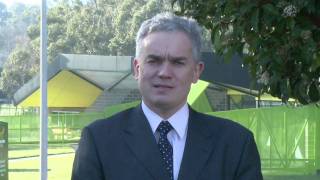 preview picture of video 'Treasurer John Lenders speaks about Gippsland Community Cabinet'